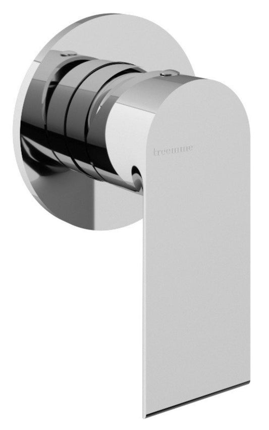 Rubinetterie Treemme 3M Bamboo RWIT 50C8 CC 01 + RWIT 51A8 ZZ 03 Miscelatore Monocomando Doccia Incasso Muro Miscelazione Meccanica 1 Uscita Monoforo 1 Manopola Materiale Ottone Finitura Cromata Completo Parte Interna Esterna Incluse