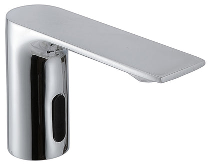 Rubinetterie Treemme 3M Electronic Washbasin Tap IT 2215 CC ZZ EL + IT 0480 CC ZZ ZZ + IT RTRB 190 CC Rubinetto Elettronico Con Fotocellula Per Lavabo Alimentazione Elettrica Meccanico 2 Arresti 1 Snodo Altezza 105 mm Lunghezza 168 mm Ottone Cromato