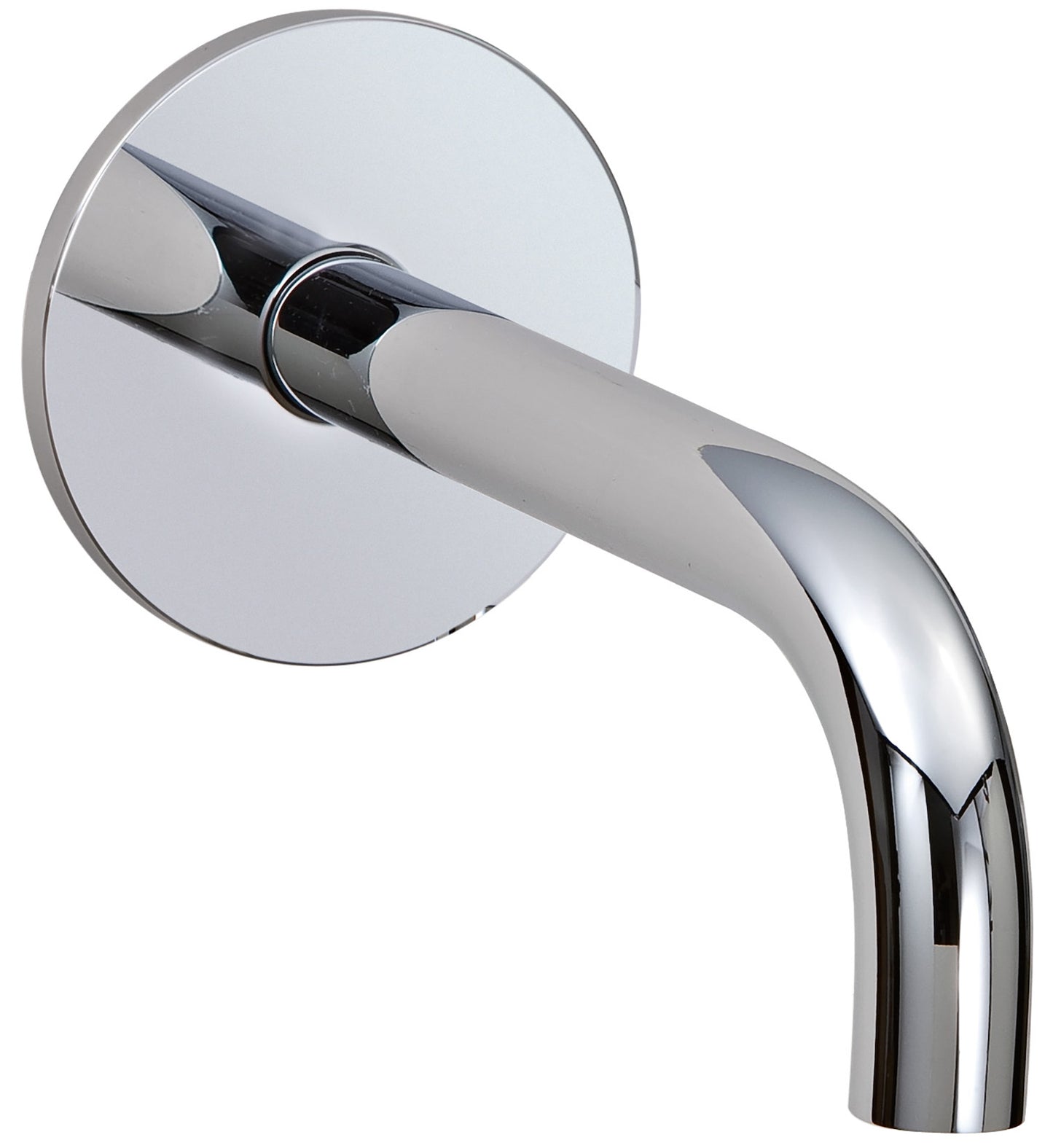 Rubinetterie Treemme 3M Electronic Washbasin Tap IT 7563 CC ZZ ZZ Bocca a Muro 175 mm Getto di Erogazione Uscita Acqua Installazione a Parete Materiale Ottone Finitura Cromata Stile Moderno Monoforo Lunghezza 185 mm Altezza 54 mm