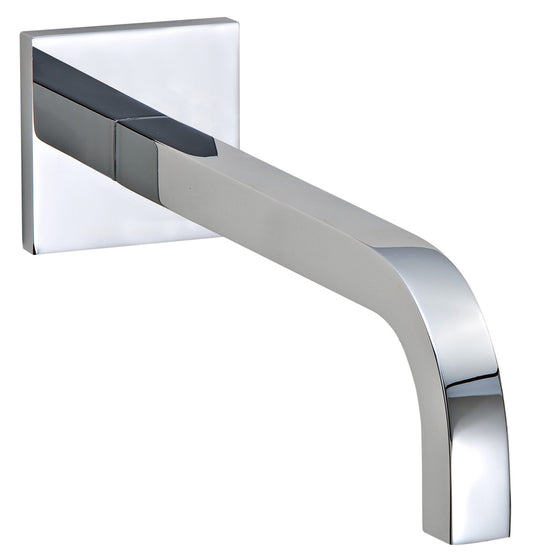 Rubinetterie Treemme 3M Electronic Washbasin Tap IT 7661 CC ZZ ZZ Bocca a Muro 235 mm Getto di Erogazione Uscita Acqua Installazione a Parete Materiale Ottone Finitura Cromata Stile Moderno Forma Quadra Monoforo Lunghezza 245 mm Altezza 52 mm