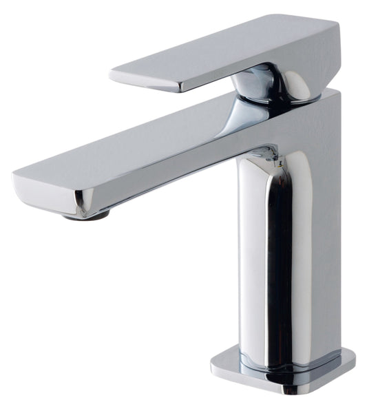 Rubinetterie Treemme 3M Hask IT 6A11 CC HA ZZ Miscelatore Lavabo 100 mm Monocomando Appoggio 1 Leva Monoforo Stile Moderno Altezza 146 mm Lunghezza 167 mm Areatore Orientabile Materiale Ottone Finitura Cromato