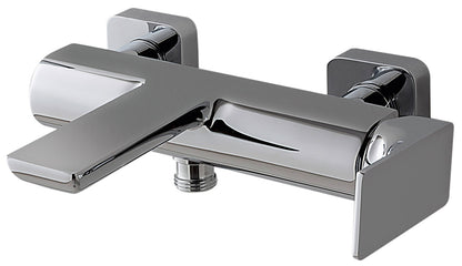 Rubinetterie Treemme 3M Hask IT 6A50 CC HA ZZ Miscelatore Gruppo Vasca Esterno Muro Monocomando Meccanico Senza Set Doccia 2 Fori Ottone Cromato 1 Leva Stile Moderno