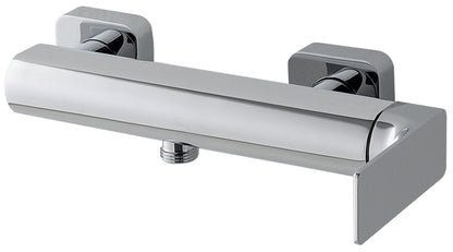 Rubinetterie Treemme 3M Hask IT 6A56 CC HA ZZ Miscelatore Meccanico Monocomando Esterno Doccia Muro 1 Via 2 Fori 1 Leva Materiale Ottone Finitura Cromata