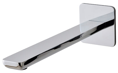 Rubinetterie Treemme 3M Hask IT 6A61 CC ZZ ZZ Bocca a Muro 233 mm Getto Erogazione Uscita Acqua Installazione Parete Materiale Ottone Finitura Cromata Stile Moderno Areatore Orientabile Monoforo Lunghezza 258 mm Portata Acqua 6 Litri Al Minuto