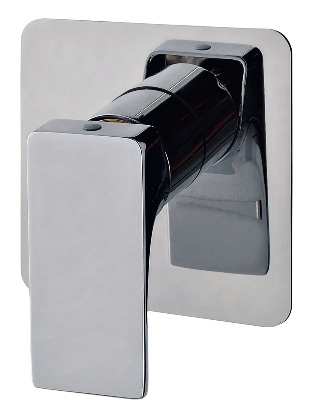 Rubinetterie Treemme 3M Hask RWIT 6AC8 CC 03 + RWIT 51A8 ZZ 03 Miscelatore Monocomando Remoto Lavabo Doccia Incasso Muro Meccanico 1 Uscita Senza Piastra Monoforo 1 Manopola Materiale Ottone Finitura Cromata Parte Interna Esterna Incluse