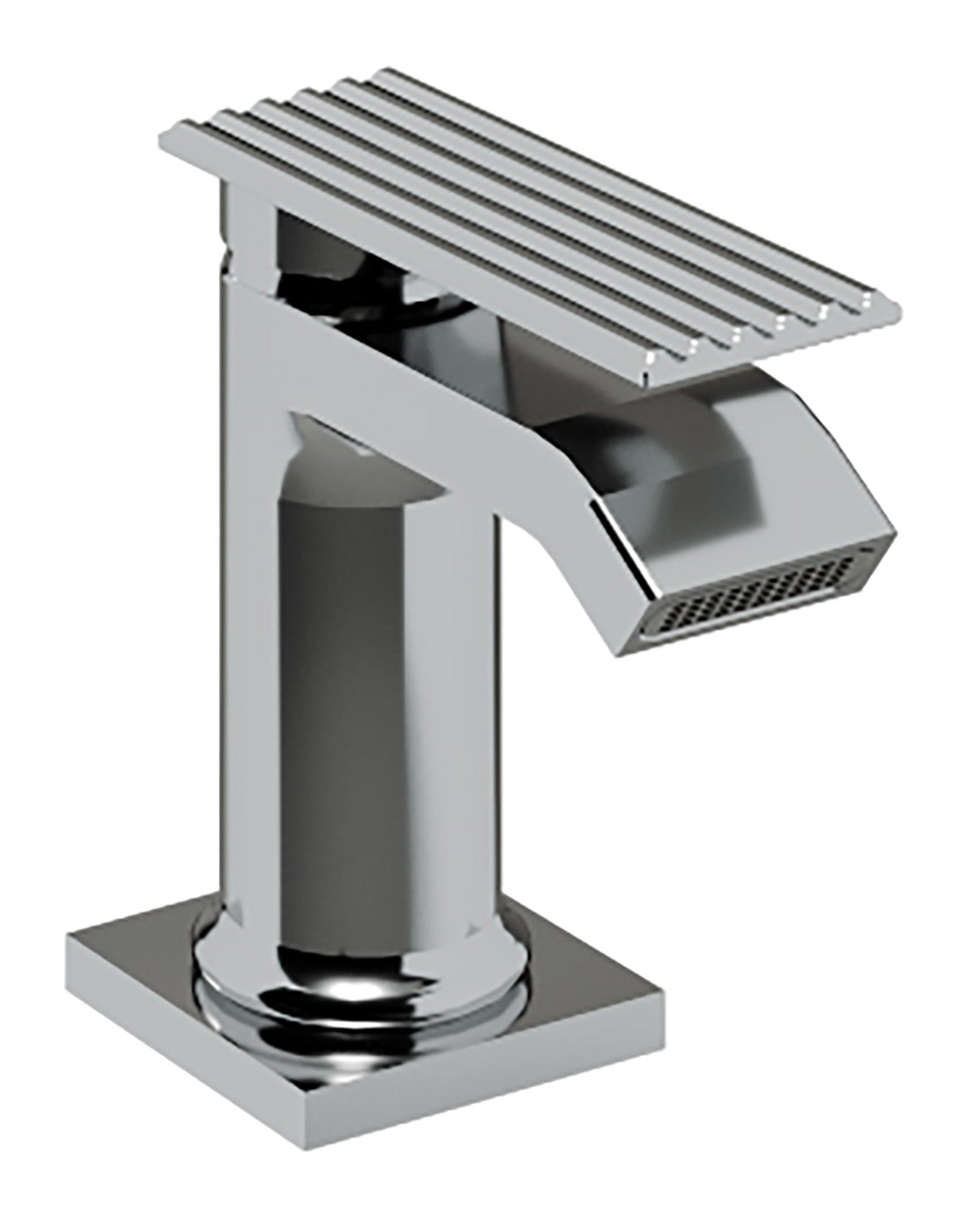 Rubinetterie Treemme 3M Ios IT 2A22 CC RM ZZ Miscelatore Bidet Monoforo Monocomando Appoggio 1 Leva Stile Moderno Altezza 126 mm Lunghezza 114 mm Senza Piletta Di Scarico Materiale Ottone Finitura Cromato