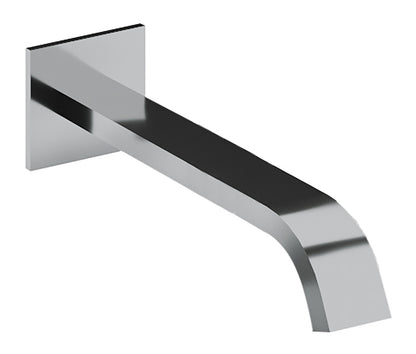 Rubinetterie Treemme 3M Ios IT 2A61 CC ZZ HF Bocca a Muro Per Vasca 220 mm Getto Erogazione Uscita Acqua Installazione Parete Materiale Ottone Finitura Cromata Stile Moderno Monoforo Lunghezza 227 mm Portata Acqua 20 Litri Al Minuto