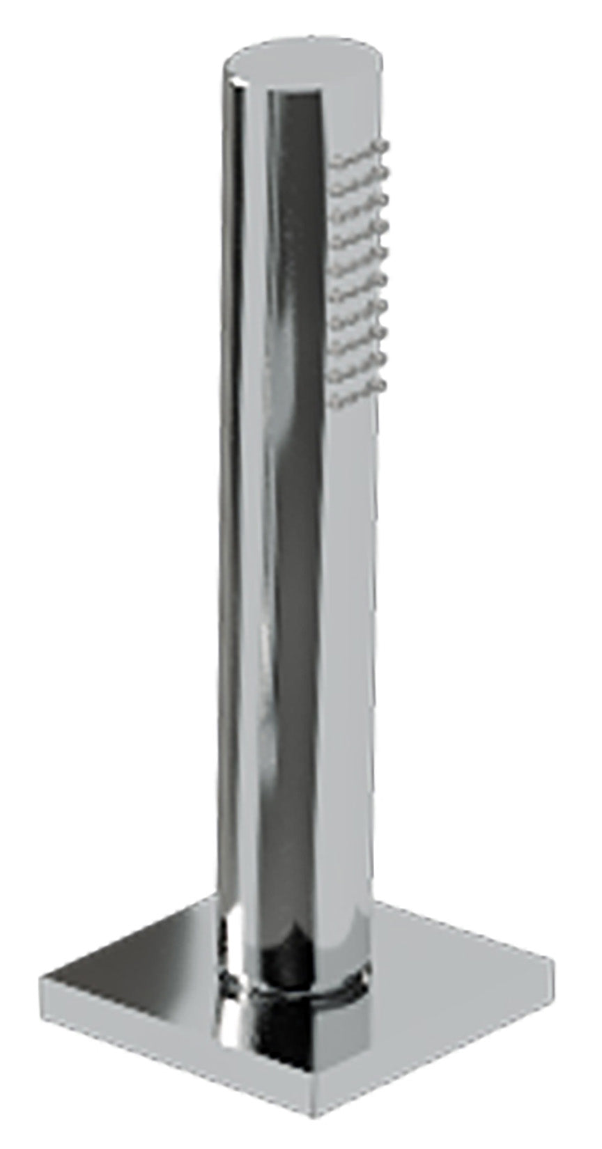 Rubinetterie Treemme 3M Ios RWIT 2A68 CC 05 Doccetta Estraibile a Mano Bordo Vasca Ad Appoggio Forma Tonda Stilo Materiale Metallo Finitura Cromata Flessibile PVC 1,5 Metri Stile Moderno Uscita Acqua Pioggia Portata Acqua 8 Litri Al Minuto