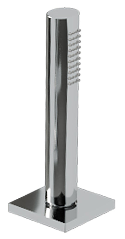 Rubinetterie Treemme 3M Ios RWIT 2A68 CC 05 Doccetta Estraibile a Mano Bordo Vasca Ad Appoggio Forma Tonda Stilo Materiale Metallo Finitura Cromata Flessibile PVC 1,5 Metri Stile Moderno Uscita Acqua Pioggia Portata Acqua 8 Litri Al Minuto