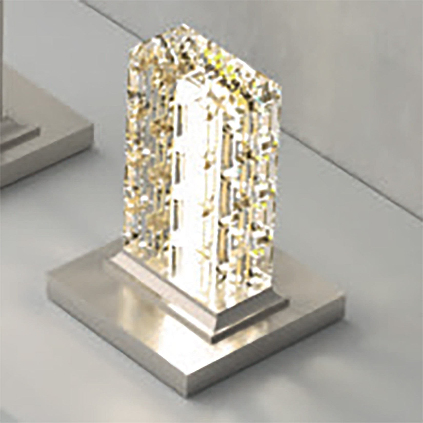 Rubinetterie Treemme 3M Kea IT 3A16 CC RO ZZ Miscelatore Batteria Lavabo 195 mm Appoggio 2 Manopole in Cristallo Trasparente Illuminate a Led 3 Fori Stile Moderno Altezza 287 mm Lunghezza 206 mm Materiale Ottone Finitura Cromato 