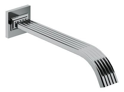 Rubinetterie Treemme 3M Kea IT 7A61 CC ZZ ZZ Bocca Muro 233 mm Getto Erogazione Uscita Acqua Installazione Parete Materiale Ottone Finitura Cromata Stile Moderno Monoforo Lunghezza 240 mm Portata Acqua 6 Litri Al Minuto