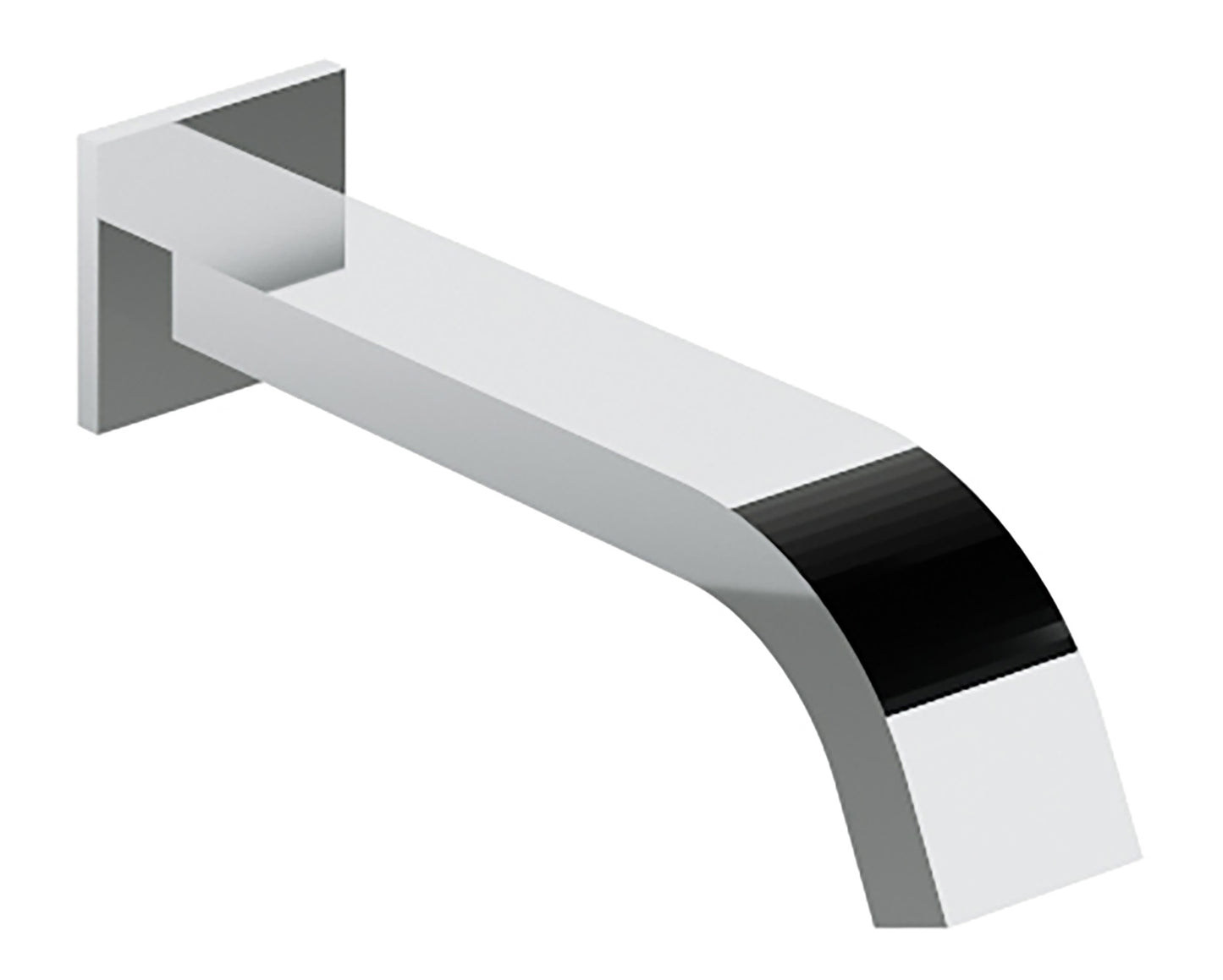 Rubinetterie Treemme 3M Kea IT 7A63 CC ZZ HF Bocca Muro 178 mm Getto Erogazione Uscita Acqua Installazione Parete Materiale Ottone Finitura Cromata Stile Moderno Monoforo Lunghezza 185 mm Portata Acqua 20 Litri Al Minuto