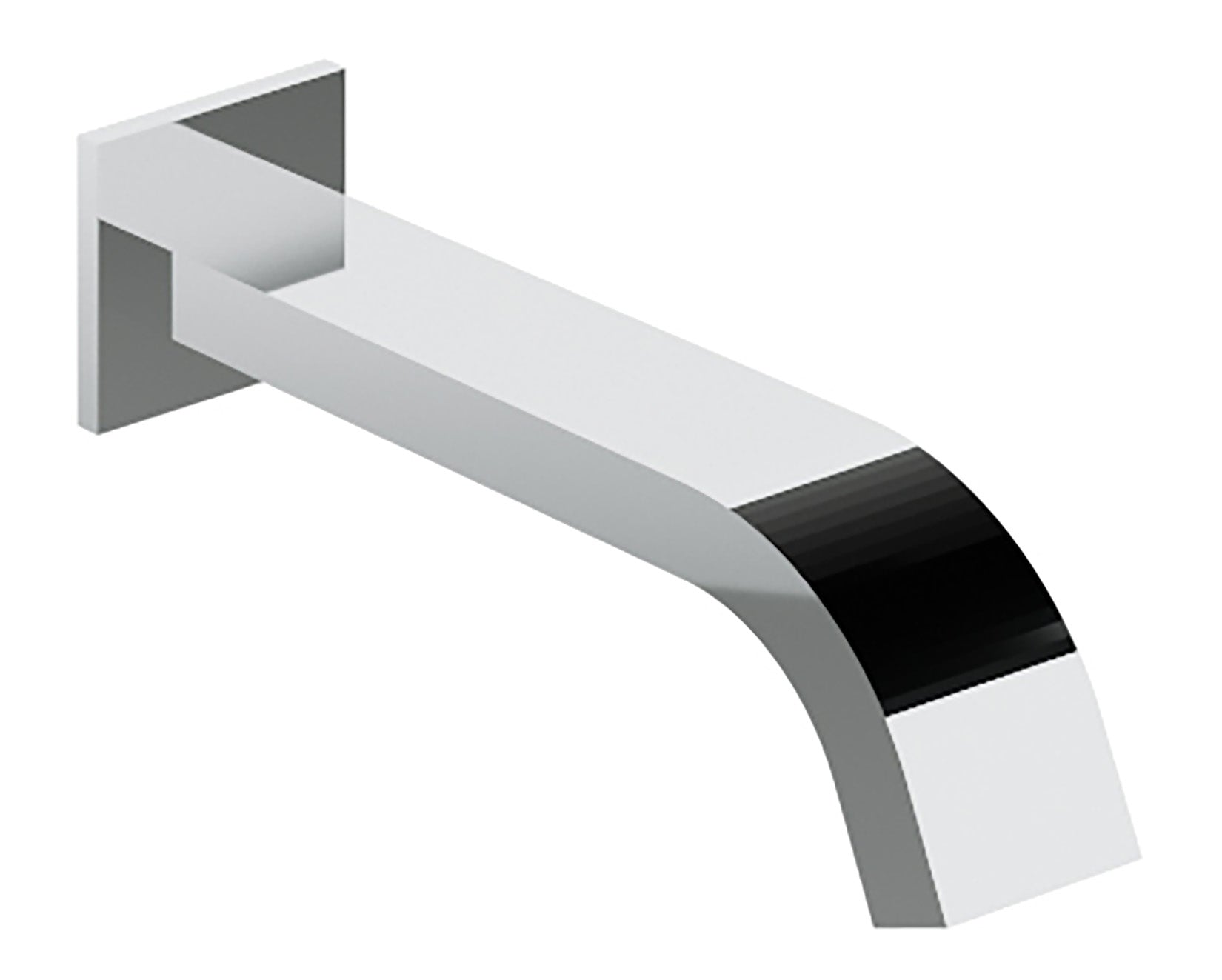 Rubinetterie Treemme 3M Kea IT 7A63 CC ZZ HF Bocca Muro 178 mm Getto Erogazione Uscita Acqua Installazione Parete Materiale Ottone Finitura Cromata Stile Moderno Monoforo Lunghezza 185 mm Portata Acqua 20 Litri Al Minuto