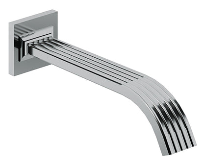 Rubinetterie Treemme 3M Kea IT 7A63 CC ZZ ZZ Bocca Muro 193 mm Getto Erogazione Uscita Acqua Installazione Parete Materiale Ottone Finitura Cromata Stile Moderno Monoforo Lunghezza 200 mm Portata Acqua 6 Litri Al Minuto