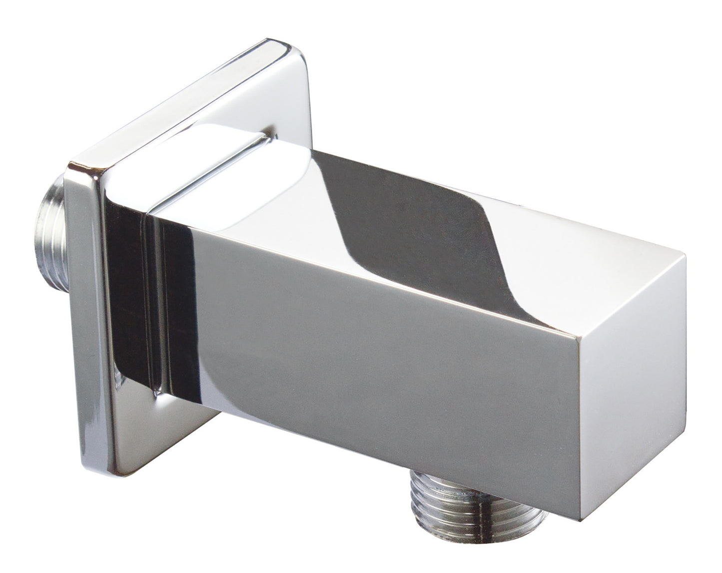 Rubinetterie Treemme 3M Kea IT RTGA 119 CC Presa Acqua A Muro Forma Quadra Materiale Ottone Finitura Cromata