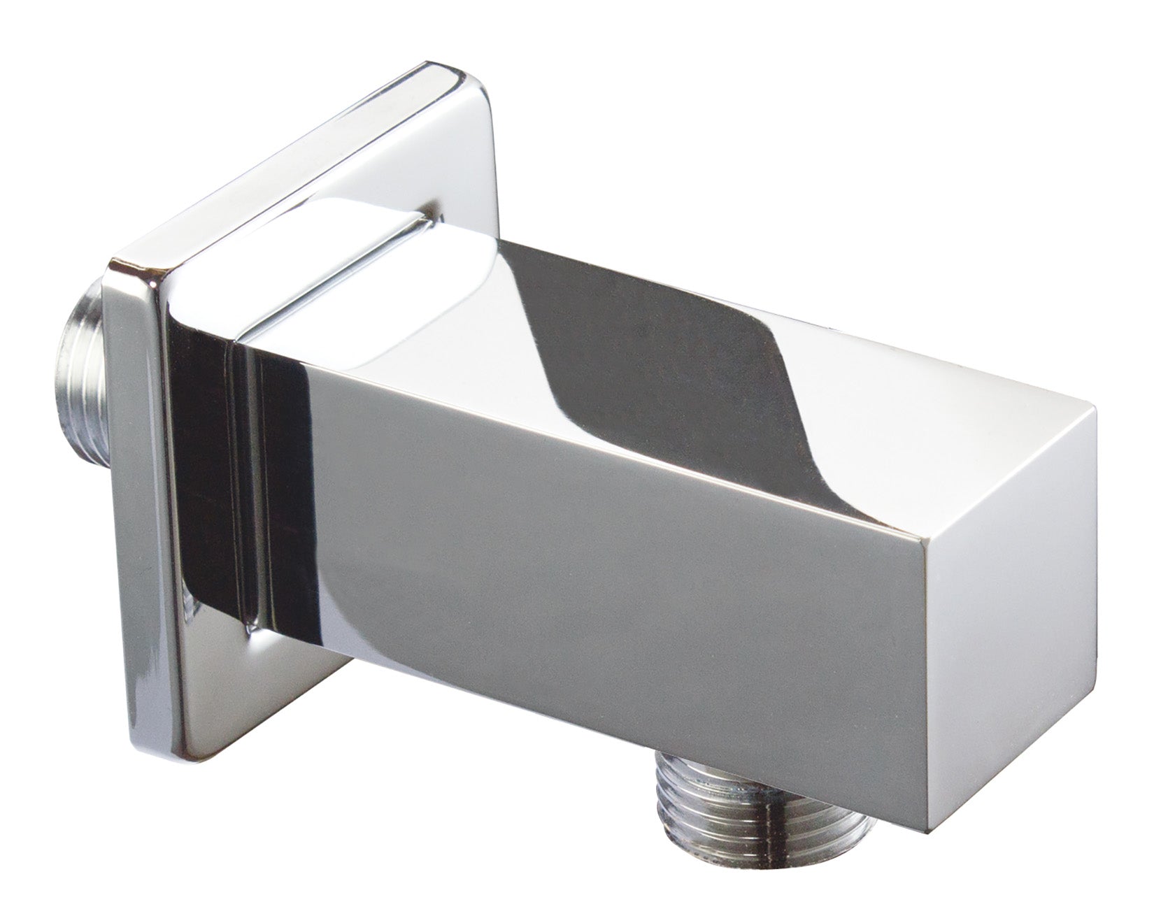 Rubinetterie Treemme 3M Kea IT RTGA 119 CC Presa Acqua A Muro Forma Quadra Materiale Ottone Finitura Cromata