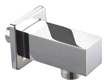 Rubinetterie Treemme 3M Kea IT RTGA 119 CC Presa Acqua A Muro Forma Quadra Materiale Ottone Finitura Cromata