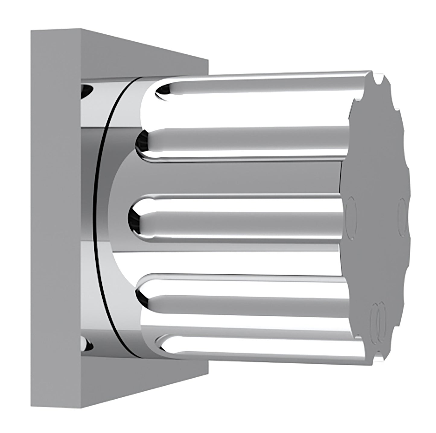 Rubinetterie Treemme 3M Kea RWIT 7AD5 CC 01 + RWIT 7AD5 ZZ 01 Rubinetto D'Arresto Deviatore Incasso 2 Uscite Monoforo Installazione Parete 1 Manopola Materiale Ottone Finitura Cromata Parte Interna Esterna Incluse