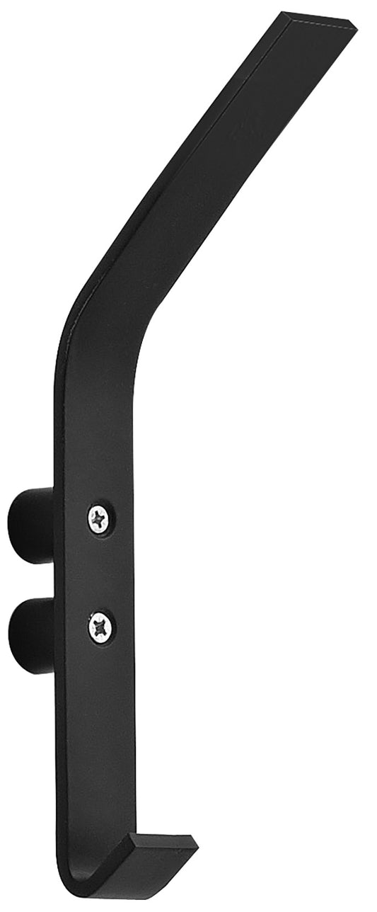 Rubinetterie Treemme 3M Nanotech RWIT 5447 NN 06 + RWIT 5447 CC 03 + IT RTFL 501 CC Kit Gancio Fisso Ottone Acciaio Flessibile PVC 1,5 Metri Metallizzato Doccetta Anticalcare a Mano Metallo Forma Tonda Finitura Cromata Nero Opaco Portata 9 Litri Al Minuto