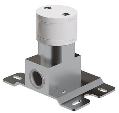 Rubinetterie Treemme 40MM Bocca Getto Erogazione Acqua Lavabo Da Pavimento 1056 mm Stile Moderno Materiale Acciaio Finitura Acciaio Spazzolato Opaco Inox Parte Interna Esterna Incluse