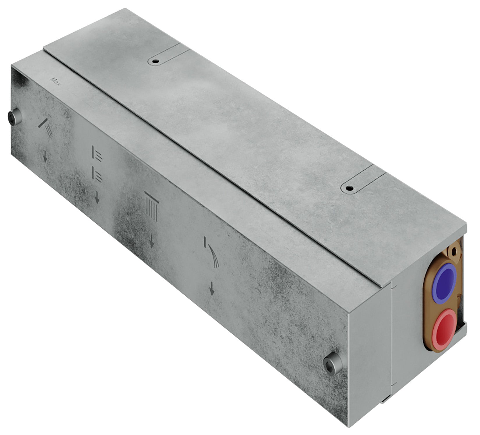 Rubinetterie Treemme 3M Watt RWIT 2BE4 CC 01 + RWIT 2BE4 ZZ 30 Miscelatore Doccia Meccanico Monocomando Incasso 4 Uscite Parete 5 Fori Parte Interna Esterna Incluse Stile Moderno Con Piastra Materiale Ottone Finitura Cromata