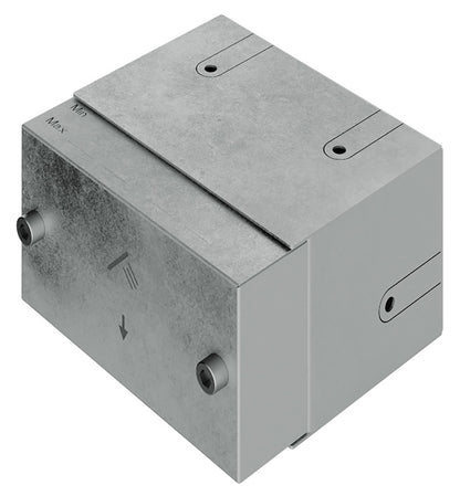 Rubinetterie Treemme 3M W-70s RWIT 2BF6 CC 45 + RWIT 2BF6 ZZ 40 Kit Gancio Presa Acqua Flessibile in PVC Doccetta in Metallo Quadra con Attacco a Calamita Supporto a Muro Quadro Materiale Ottone Finitura Cromata Parte Interna ed Esterna Incluse