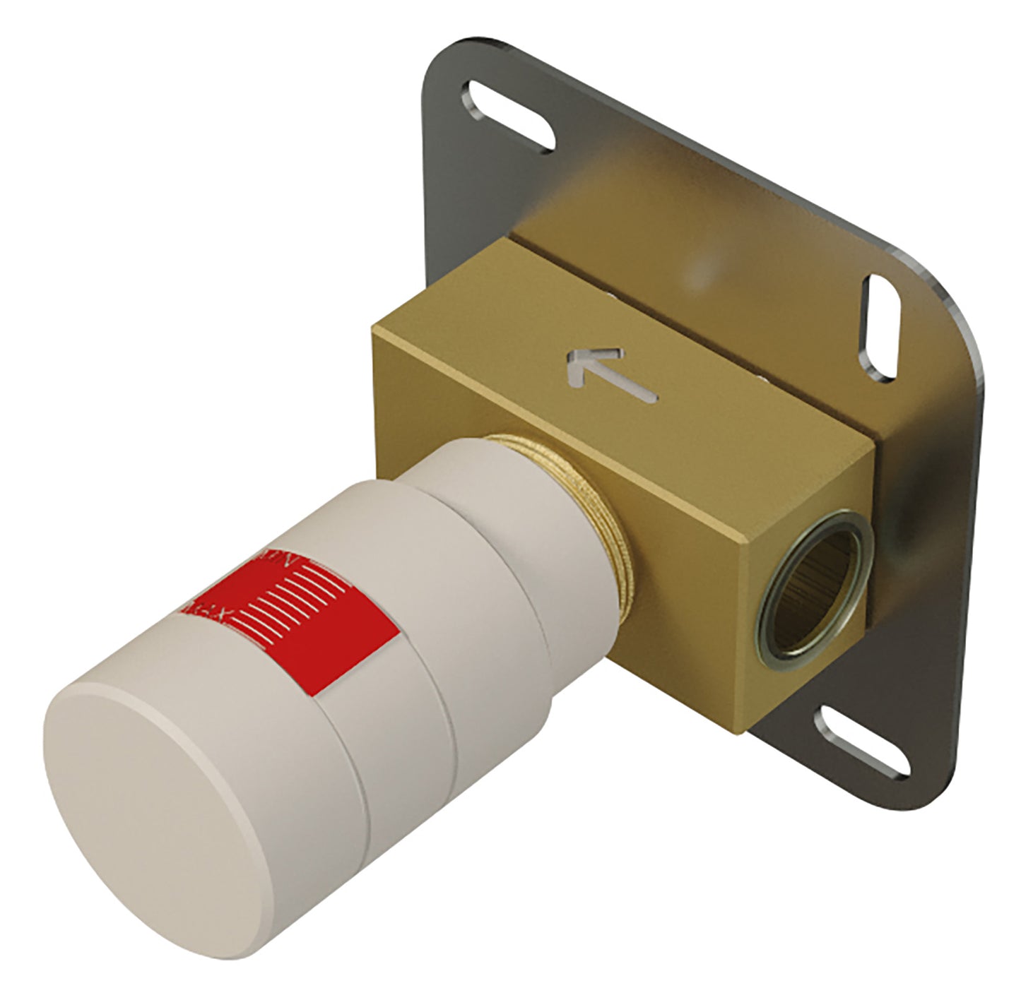 Rubinetterie Treemme 3M Kea RWIT 7A40 CC KO + RWIT 7A40 ZZ 02 Rubinetto D'Arresto 1/2” Monoforo Installazione Parete 1 Manopola In Ottone Materiale Ottone Finitura Cromata Parte Interna Esterna Incluse