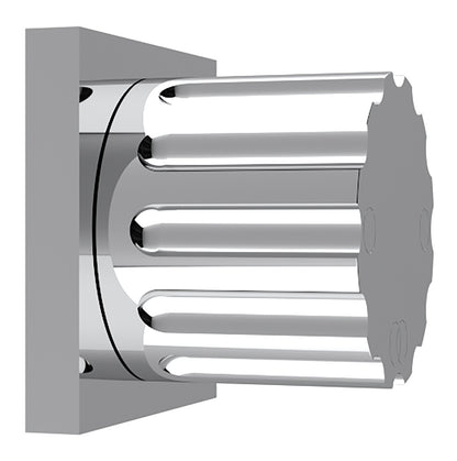Rubinetterie Treemme 3M Kea RWIT 7AD6 CC 01 + RWIT 7AD5 ZZ 01 Rubinetto D'Arresto Deviatore Incasso 3 Uscite Monoforo Installazione Parete 1 Manopola Materiale Ottone Finitura Cromata Parte Interna Esterna Incluse