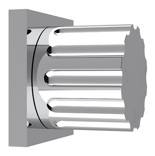 Rubinetterie Treemme 3M Kea RWIT 7AD6 CC 01 + RWIT 7AD5 ZZ 01 Rubinetto D'Arresto Deviatore Incasso 3 Uscite Monoforo Installazione Parete 1 Manopola Materiale Ottone Finitura Cromata Parte Interna Esterna Incluse