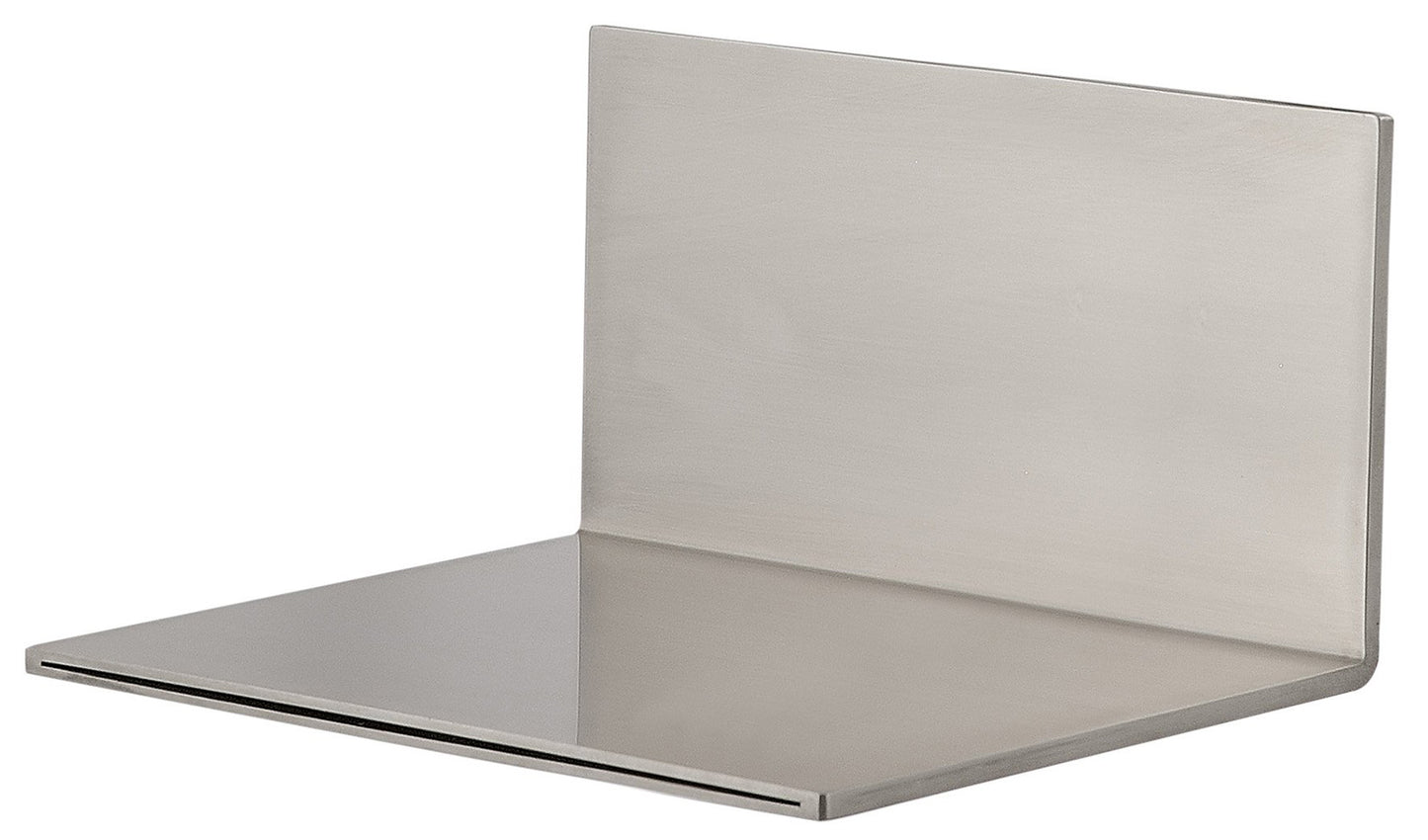 Rubinetterie Treemme 3M Showers RWIT 2847 IS 22 Bocca Getto Di Erogazione con Cascata 220 mm Installazione Parete Stile Moderno Misura 220x160x100 mm Materiale Acciaio Finitura Inox Spazzolato Opaco Portata Acqua 14 Litri Al Minuto