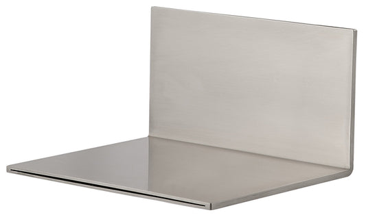 Rubinetterie Treemme 3M Showers RWIT 2847 IS 22 Bocca Getto Di Erogazione con Cascata 220 mm Installazione Parete Stile Moderno Misura 220x160x100 mm Materiale Acciaio Finitura Inox Spazzolato Opaco Portata Acqua 14 Litri Al Minuto