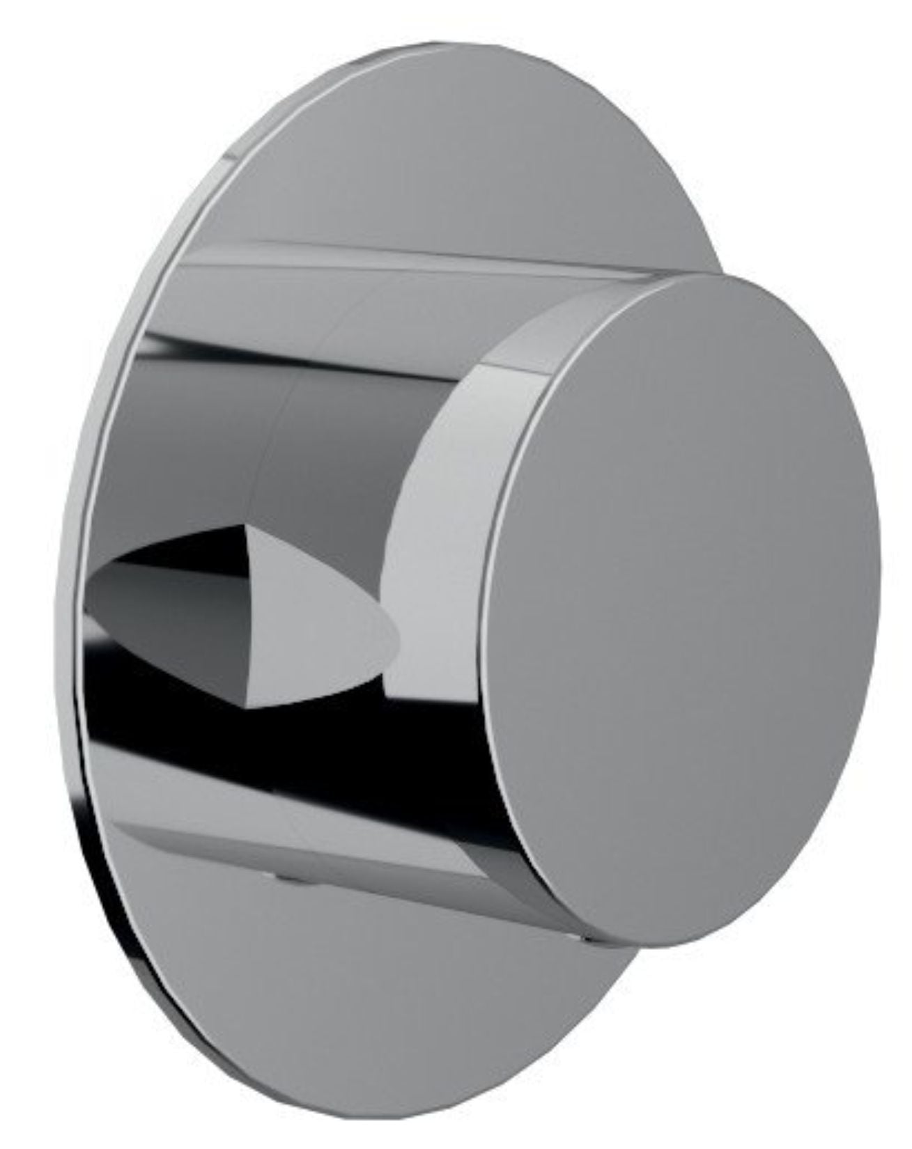 Rubinetterie Treemme 3M Showers & Thermostatics RWIT 75D6 CC 10 + RWIT 7AD5 ZZ 01 Rubinetto D'Arresto Deviatore Incasso 3 Uscite Monoforo Installazione Parete 1 Manopola Forma Tonda Materiale Ottone Finitura Cromata Parte Interna Esterna Incluse