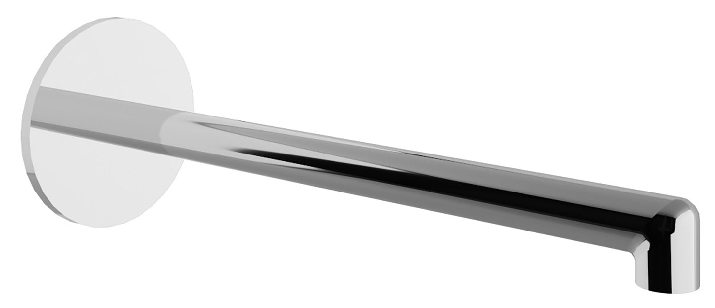 Rubinetterie Treemme 3M T30 IT 5B61 CC ZZ ZZ Bocca Muro 225 mm Getto Erogazione Uscita Acqua Installazione Parete Materiale Ottone Finitura Cromata Stile Moderno Monoforo Lunghezza 233 mm Portata Acqua 5 Litri Al Minuto