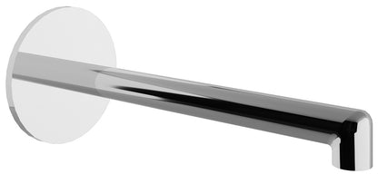 Rubinetterie Treemme 3M T30 IT 5B63 CC ZZ ZZ Bocca Muro 180 mm Getto Erogazione Uscita Acqua Installazione Parete Materiale Ottone Finitura Cromata Stile Moderno Monoforo Lunghezza 188 mm Portata Acqua 5 Litri Al Minuto