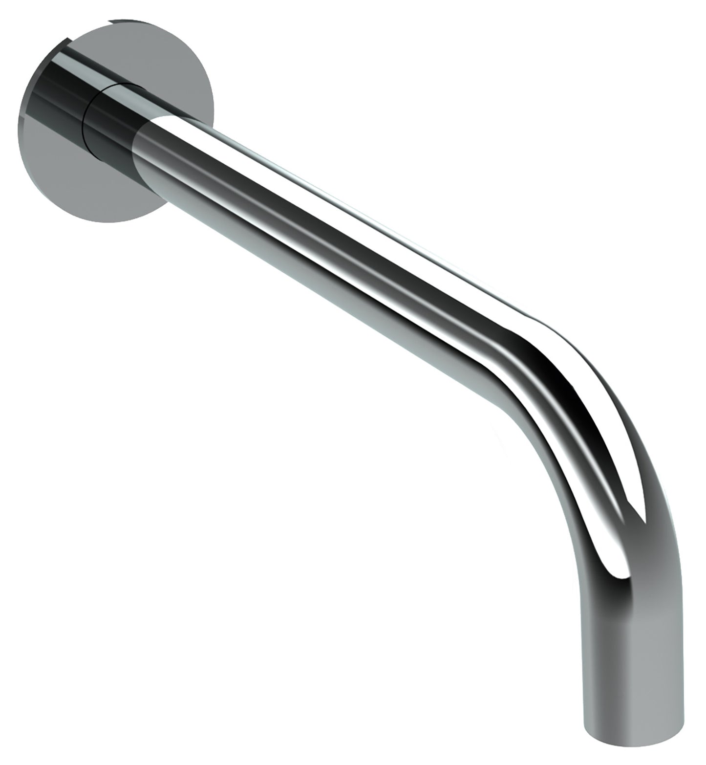 Rubinetterie Treemme 3M T30 RWIT 5B47 CC 02 Soffione Doccia A Parete A Canna A Braccio Lunghezza 365 mm Altezza 95 mm Getto a Pioggia Stile Moderno Materiale Ottone Finitura Cromato