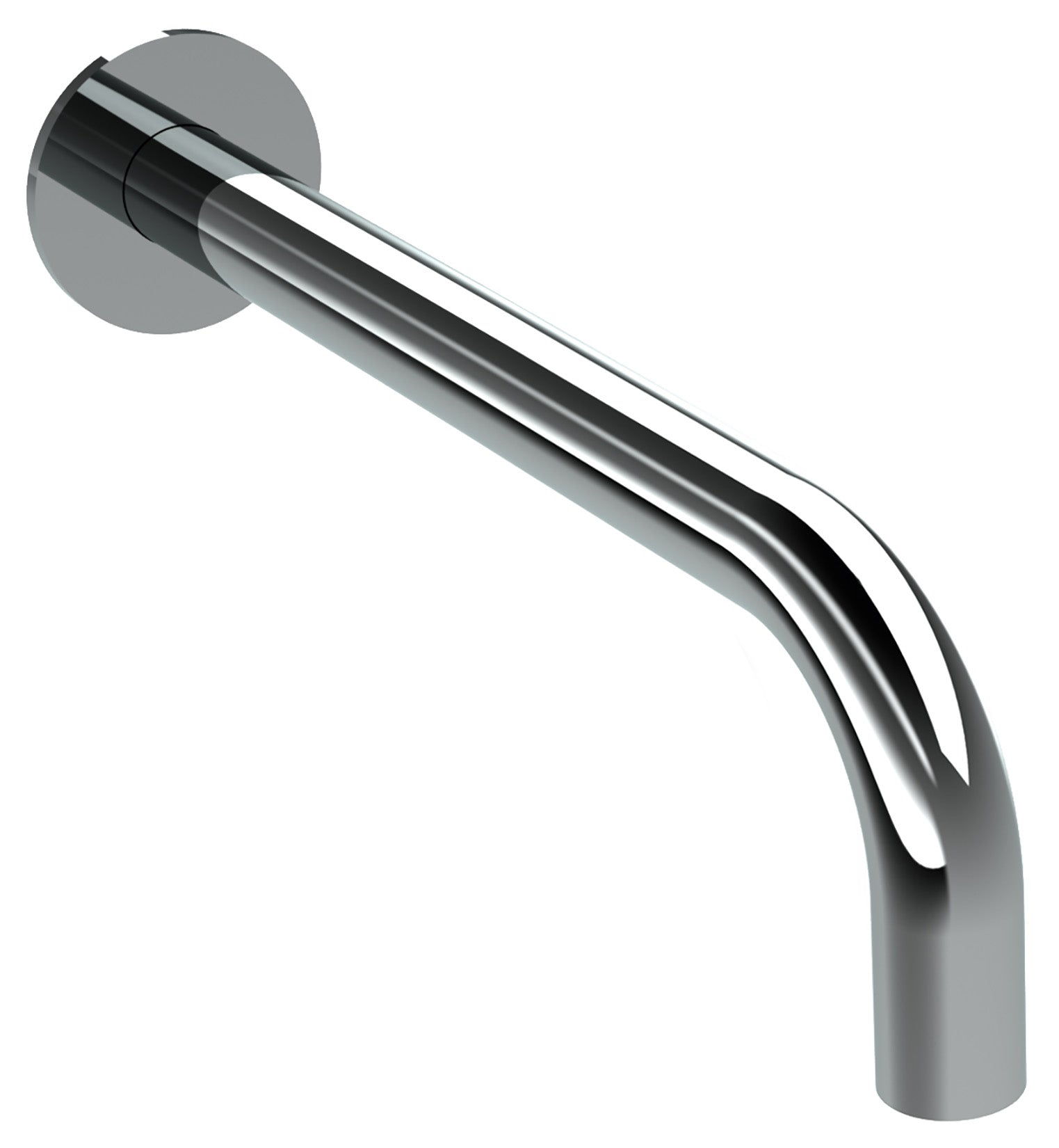 Rubinetterie Treemme 3M T30 RWIT 5B47 CC 02 Soffione Doccia A Parete A Canna A Braccio Lunghezza 365 mm Altezza 95 mm Getto a Pioggia Stile Moderno Materiale Ottone Finitura Cromato