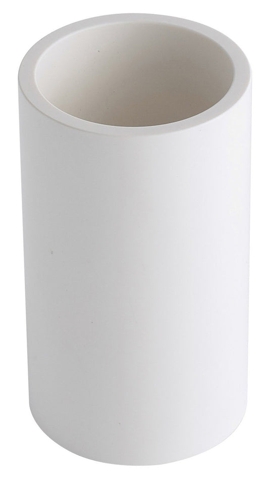 Rubinetterie Treemme 3M TAG# Filo IT 1Z04 BB ZZ 10 Bicchiere Per Spazzolino a Muro Per Bagno Installazione A Parete Tondo Diametro Ø 57 mm Altezza 100 mm Materiale Pom C Finitura Bianco