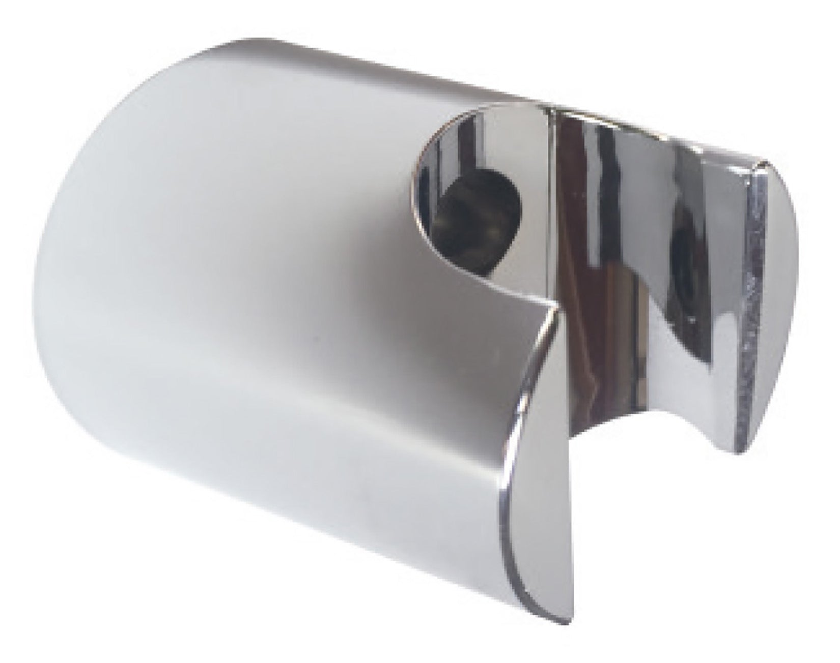 Rubinetterie Treemme 3M Contract Termo S + Showers IT RTGA 128 CC Gancio Fisso a Muro Attacco Per Doccetta a Mano Tondo Materiale ABS Finitura Cromata