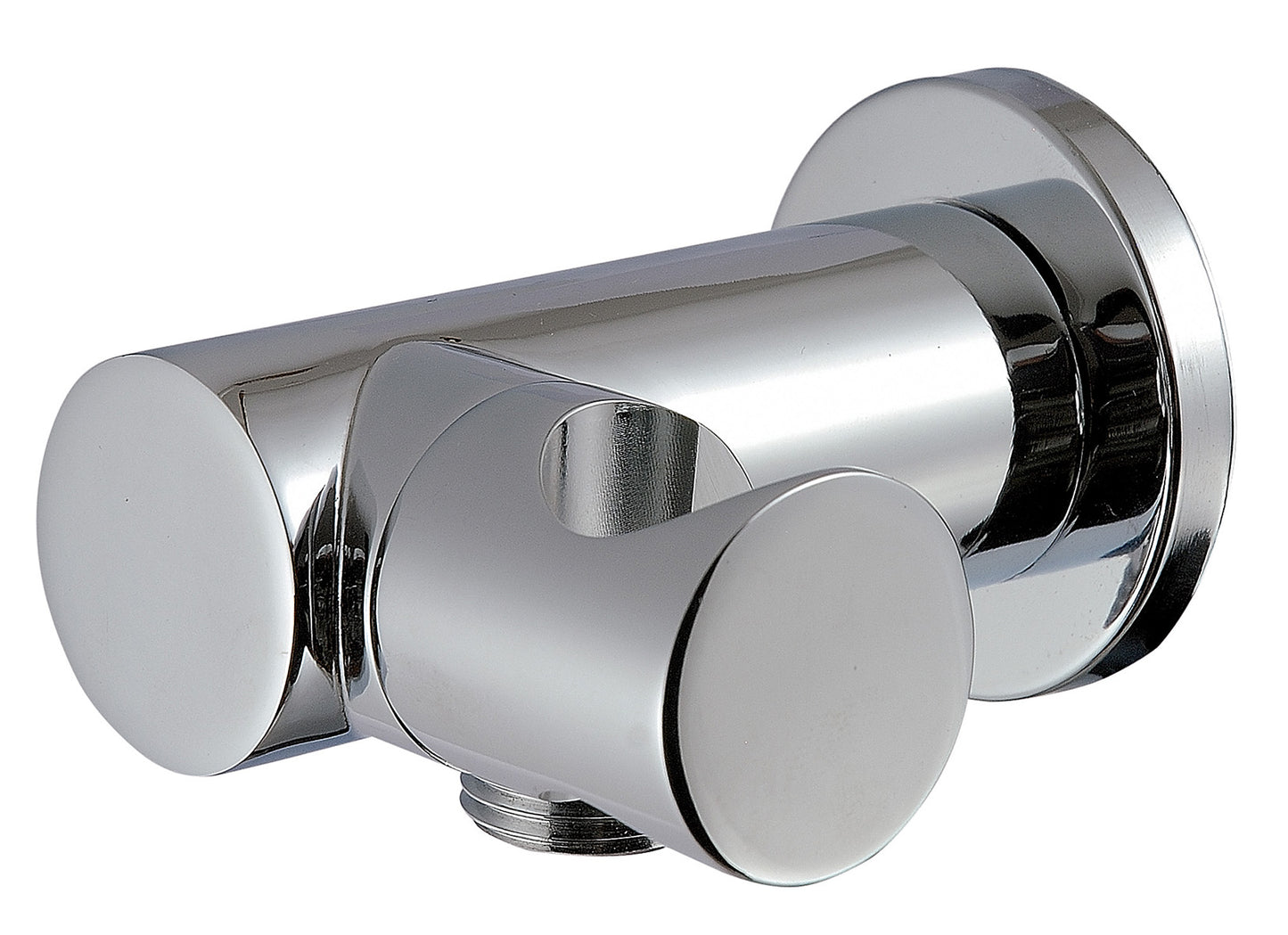 Rubinetterie Treemme 3M Contract Termo S + Showers IT RTGA 132 CC Presa Acqua Con Gancio Snodato Attacco Supporto a Muro Per Doccetta a Mano Forma Tonda Materiale Metallo Finitura Cromata