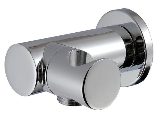 Rubinetterie Treemme 3M Contract Termo S + Showers IT RTGA 132 CC Presa Acqua Con Gancio Snodato Attacco Supporto a Muro Per Doccetta a Mano Forma Tonda Materiale Metallo Finitura Cromata