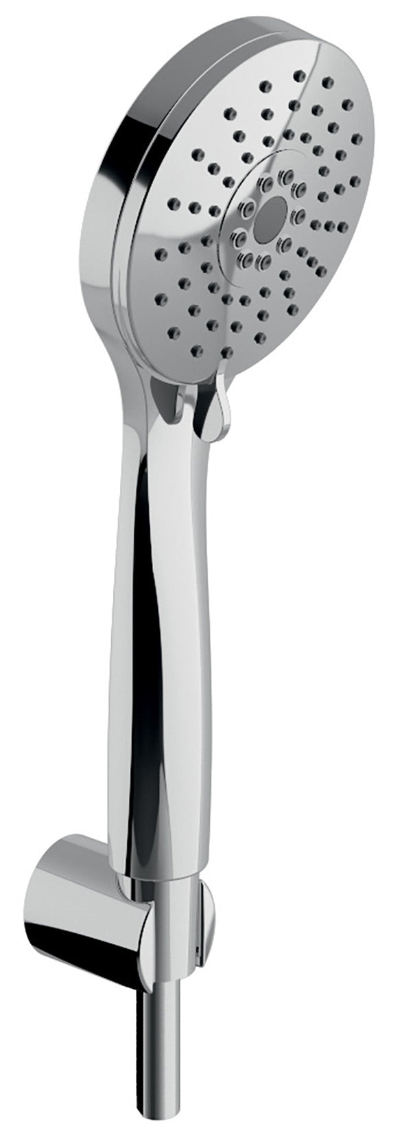 Rubinetterie Treemme 3M Termo S + Showers RWIT 5056 CC 02 Kit Gancio Doccetta In Metallo Estraibile Forma Tonda Multigetto Materiale ABS Flessibile PVC 1,5 Metri Finitura Cromata Portata 8 Litri Al Minuto