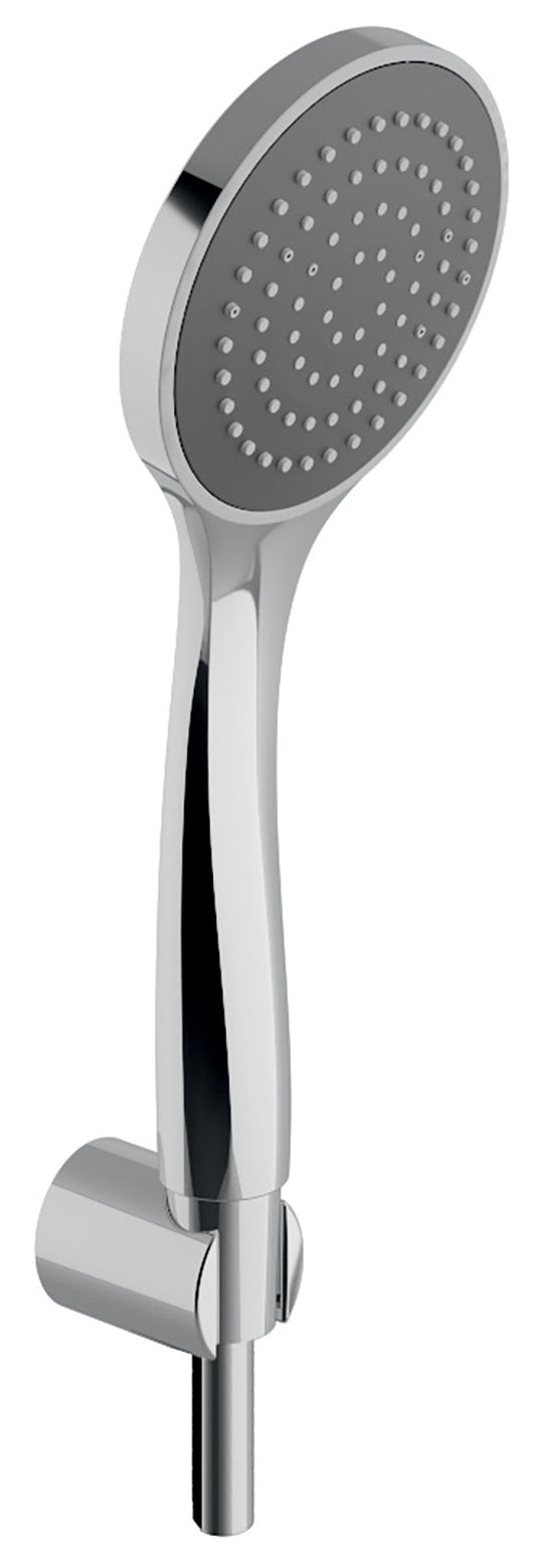 Rubinetterie Treemme 3M Termo S + Showers RWIT 5056 CC 03 Kit Gancio Doccetta In Metallo Estraibile Forma Tonda Monogetto Materiale ABS Flessibile PVC 1,5 Metri Finitura Cromata Portata 8 Litri Al Minuto