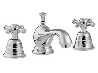 Rubinetterie Treemme 3M OLD ITALY IT 4410 CC OI ZZ Batteria Miscelatore Lavabo Tre Fori Con Piletta Di Scarico Automatico Materiale Ottone Finitura Cromata