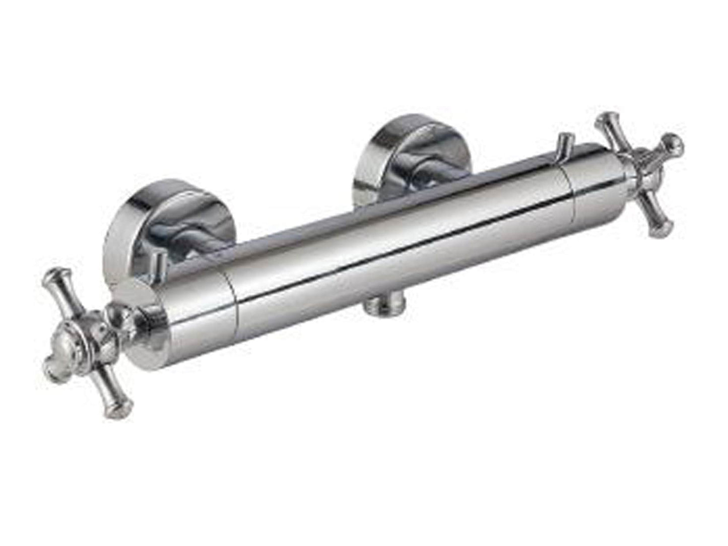 Rubinetterie Treemme 3M OLD ITALY IT 4488 CC OI ZZ Miscelatore Termostatico Esterno Doccia Senza Set Doccia Materiale Ottone Finitura Cromata