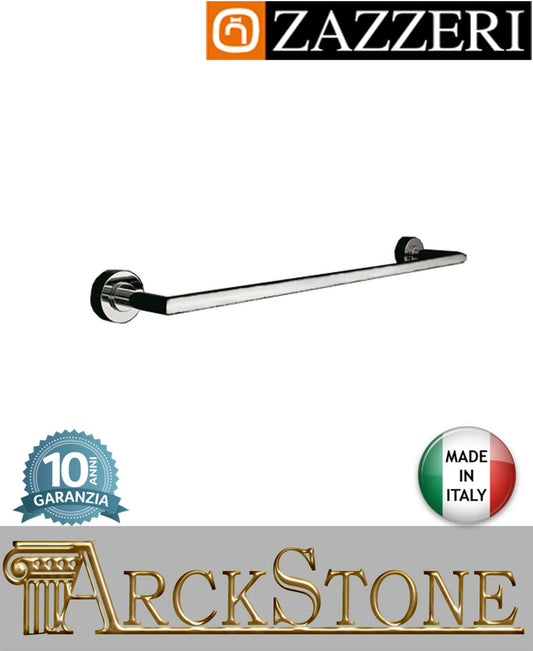 Porta asciugamano Zazzeri Da-Da ottone cromato mm H55 L415 P95 parete accessori