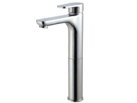 Rubinetterie Treemme 3M Contract ZIP IT 4912 CC KP ZZ Miscelatore Monocomando Monoforo Appoggio Lavabo 251 mm Con Piletta Di Scarico Click - Clack Stile Moderno Materiale Ottone Finitura Cromata