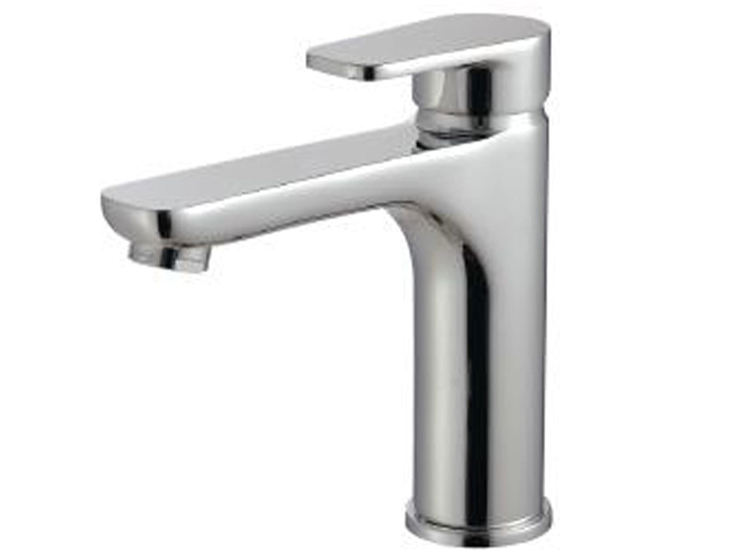 Rubinetterie Treemme 3M Contract ZIP IT 4921 CC KP ZZ Miscelatore Monocomando Monoforo Appoggio Lavabo 121 mm Con Piletta Di Scarico Click - Clack Stile Moderno Materiale Ottone Finitura Cromata