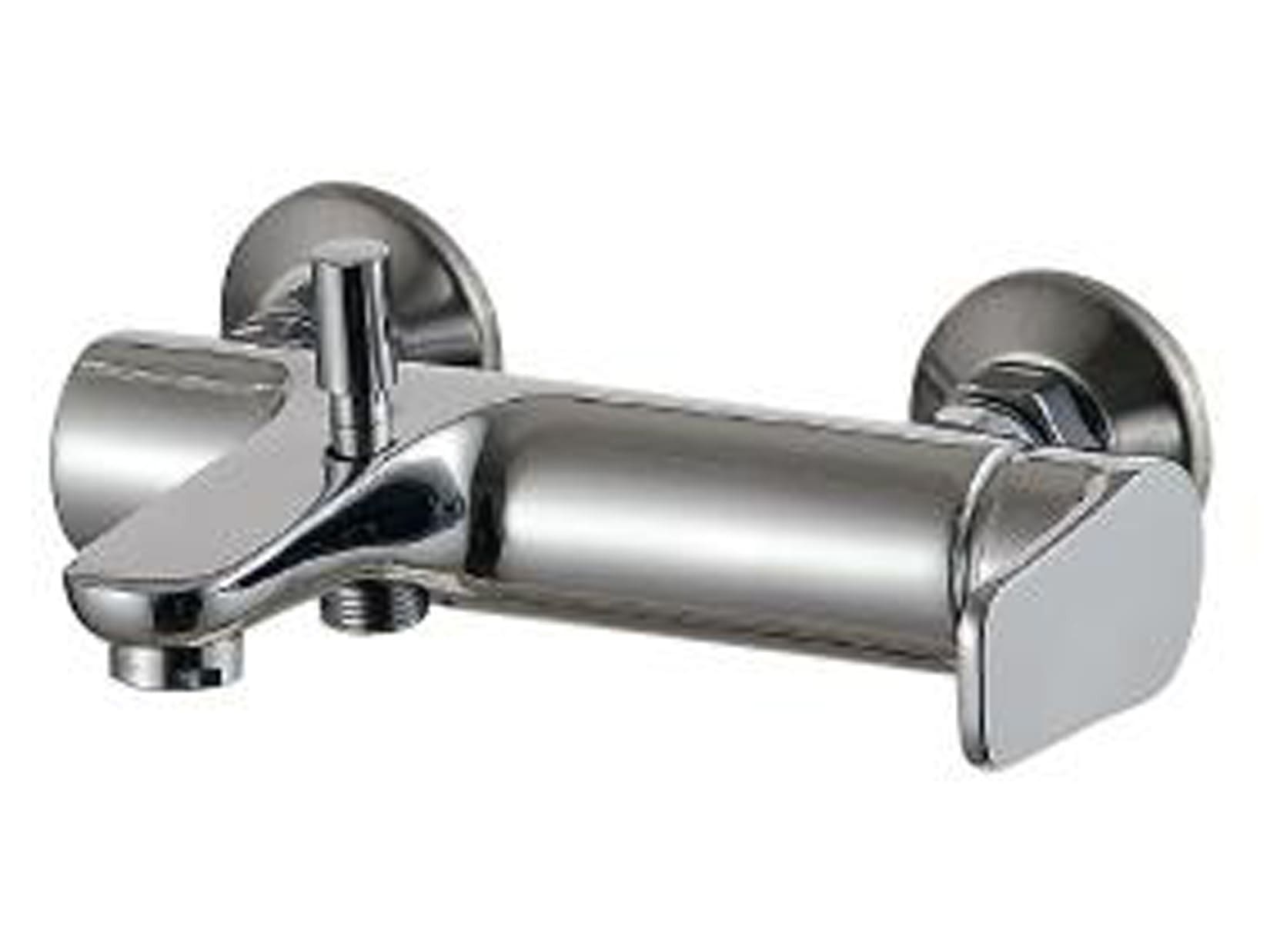 Rubinetterie Treemme 3M Contract ZIP IT 4950 CC KP ZZ Monocomando Vasca Esterno A Parete Senza Set Doccia Stile Moderno Materiale Ottone Finitura Cromata