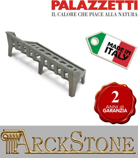 Palazzetti Portalegna in Ghisa Porta legna per camino focolare caminetto legna 69X20X17h cm