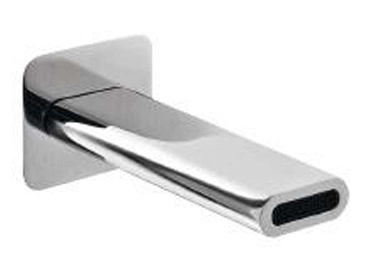 Bocca Getto Erogazione Acqua A Muro 135 mm Rubinetterie Treemme Nanotech Materiale Ottone Finitura Cromata